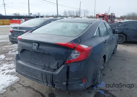 2016 Honda Civic Ex from USA, damaged, VIN 19XFC2F7XGE023711